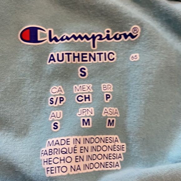 Champion Blue Tie Dye Athletic Leggings - Picture 3 of 3